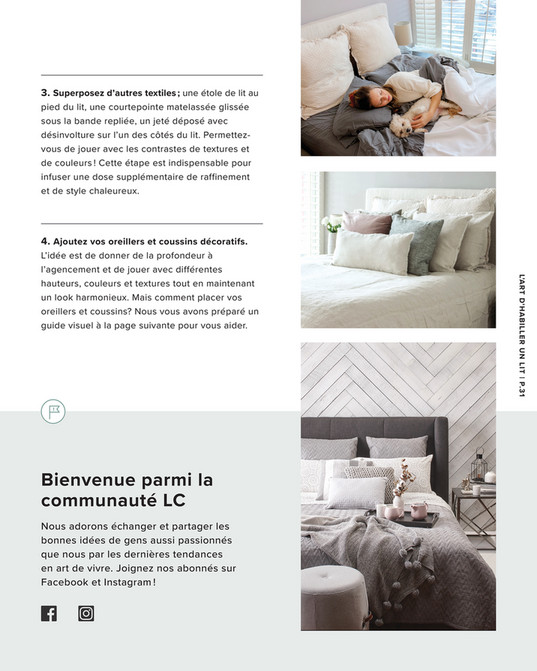 Guide D'achat De Literie Pour Un Lit Parfait | Linen Chest - Page 30-31